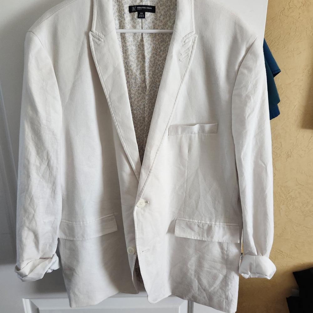 INC International Concepts Floral Pattern Blazer